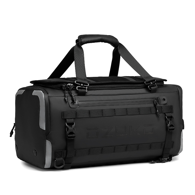 Ozuko New Large-Capacity Casual Backpack Business Men's Travel Handbag Sports Waterproof Travel Bag