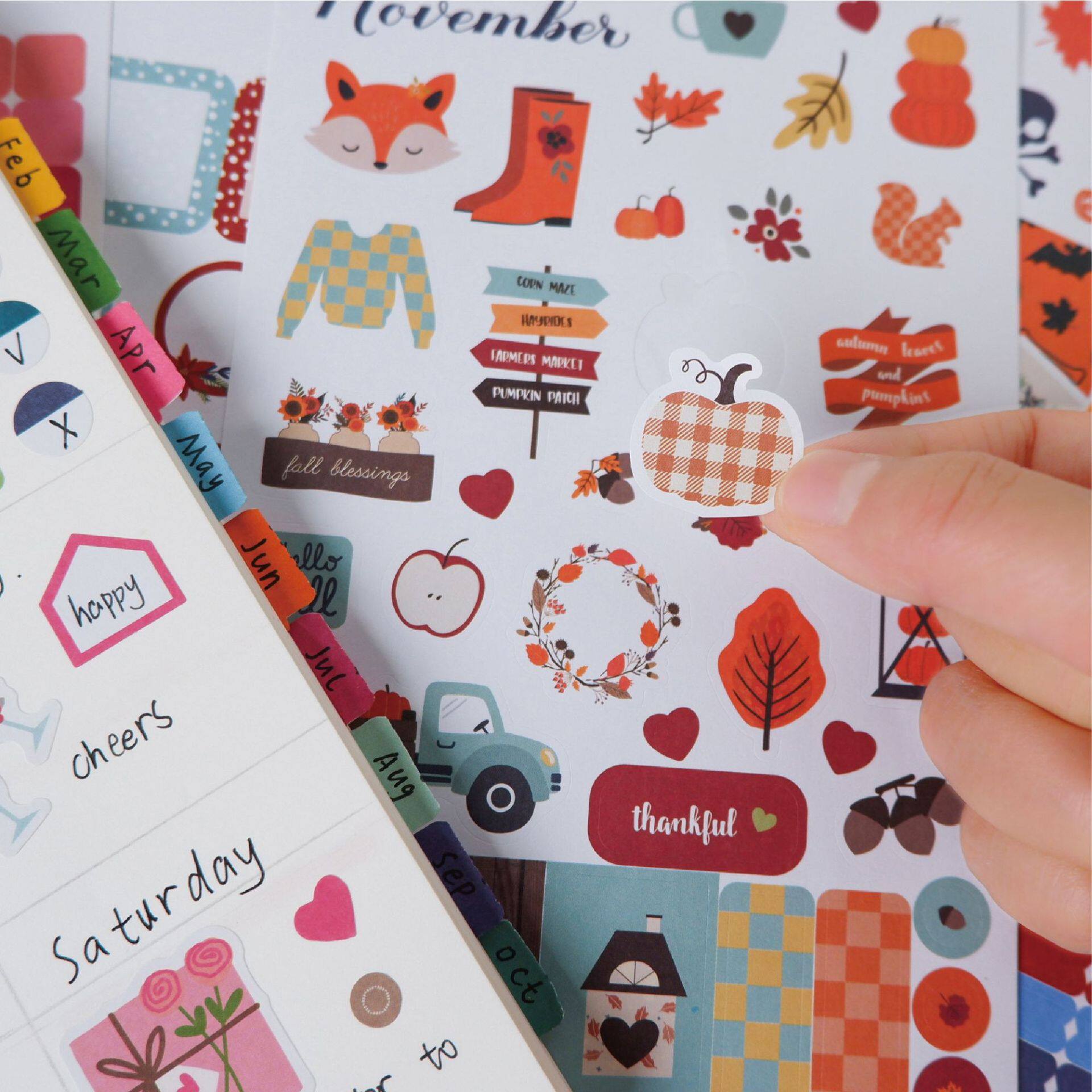 Planner Sticker New Planner Stickers 1345 Pieces Diary Planning Note Marking Aesthetic Creative Stickers