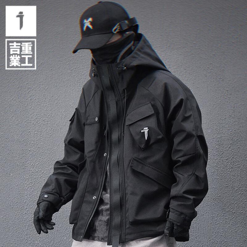 Functional Style Multi-Pocket 2025 New Cold-Proof Workwear Jacket, Windbreaker, down Jacket with Detachable Liner, Winter Jacket