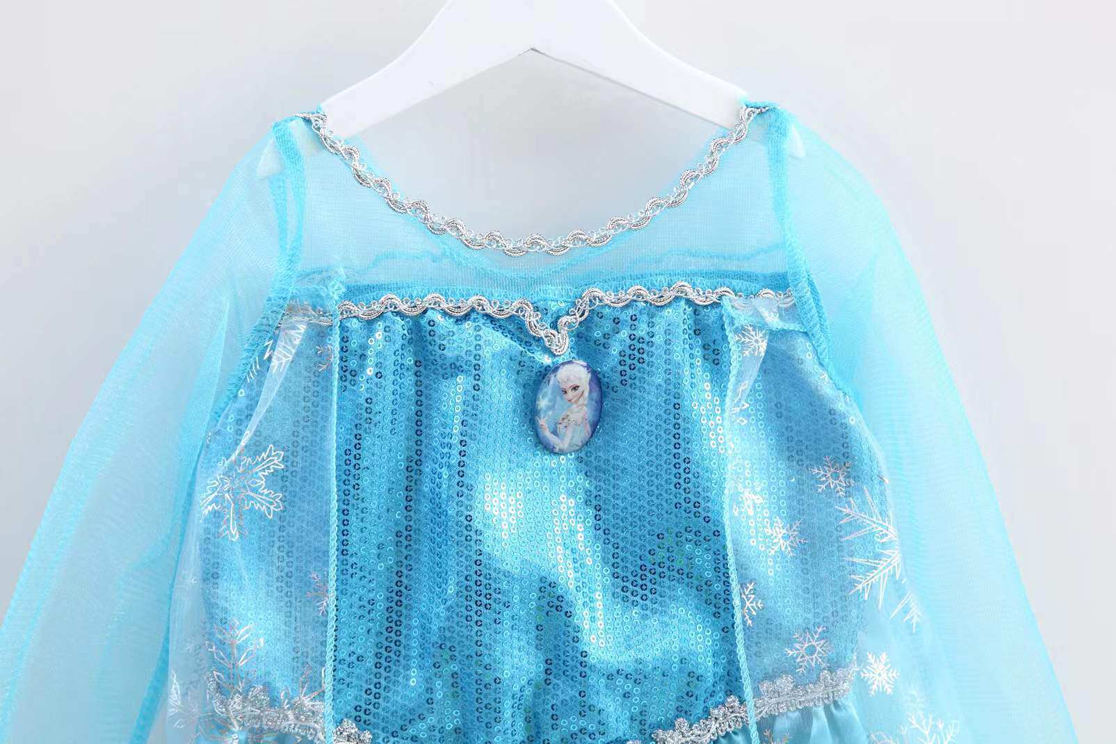 2023 Summer New Style Frozen Dress Elsa Princess Dress Girls Dress Children's Dress Wholesale