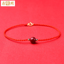 2023 Year of the Rabbit the zodiac year of the zodiac is Rabbit Cinnabar Bracelet Twelve Zodiac Signs Horse Tai Sui Years Red Bracelet Rat Rooster Dragon Red Rope