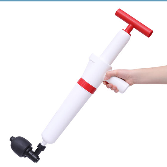虎行一体打气马桶疏通器管道疏通机器厕所地漏下水道堵塞压一炮