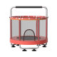 Professional Trampoline for Children Aged 3-10, Indoor Home Use, Small Family Trampoline with Protective Net and Rings