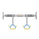 Snd Schneider Door-Mounted Pull-Up Bar for Indoor Home Use, Adult Anti-Slip Door Frame Pull-Up Bar, No-Drill Installation, Children's Swing