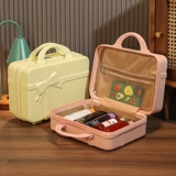 Портативный чемодан с бантиком, маленькая система хранения, подарок на день рождения, 14 дюймов