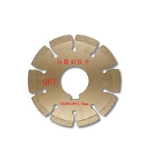 Sharp 160 road engraved concrete diamond high frequency welding engraved road cutting machine saw blade 3 0