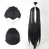 Performance wig set Ao Bingshen male leopard cosplay beauty tip dyed white natural simulation wig full head cover