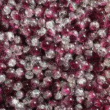 Стеклянный браслет из бисера ручной работы из белого нефрита, 10mm, цветочный принт, DIY