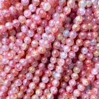 10 мм нефрита измельченного/розового нефритового хрусталя полфунта