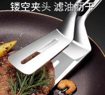 Extra thick stainless steel frying spatula clip frying fish spatula steak spatula household multi-functional kitchen pizza pancake pancake spatula