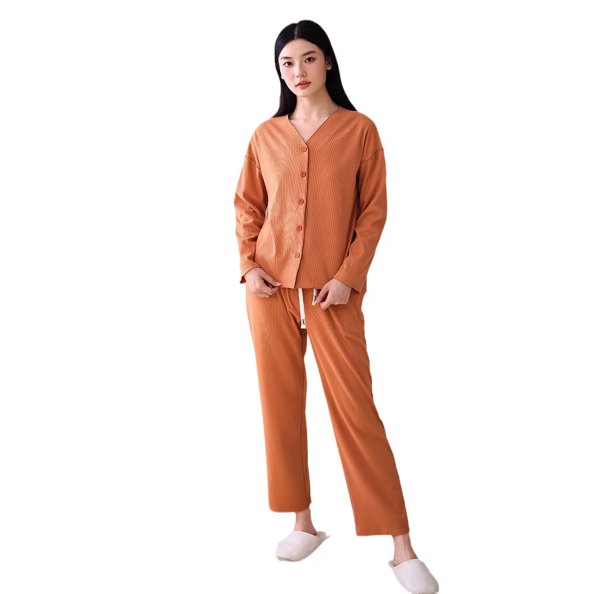 Autumn comfortable pijama, simple cut, loose fit