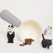 Paikewei cute universal rice scoop pet food spoon cat food scoop dog food spoon plastic spoon