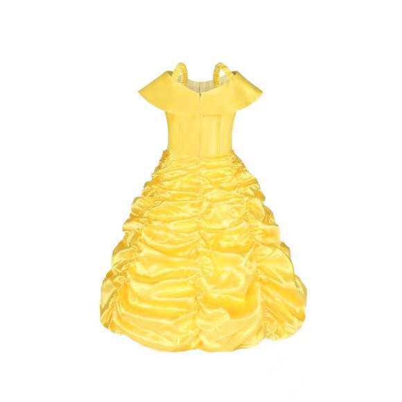 2018 Halloween Belle Princess Dress Girls' Dress Summer Belle Beauty and the Beast Children's Dress