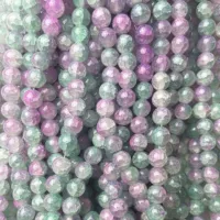 10 мм нефрита измельченной/облачной зеленой половины фунта пакета