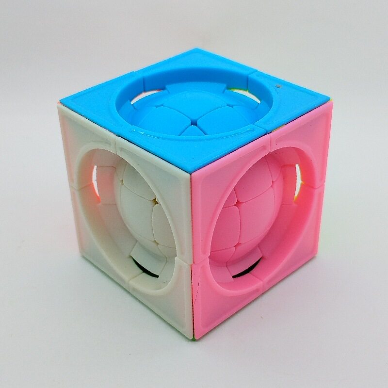 Party is Lim Triple Order Morphed Magenta's Cube Deformed 3X3 centrophere Cube-Taobao