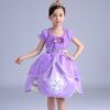 2023 Summer New Style Princess Sophia Dress Girls Dress Girls Summer Dress Mesh Skirt