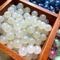 10 -миллиметровый жемчужный белый/персиковой белый половина фунта упаковки