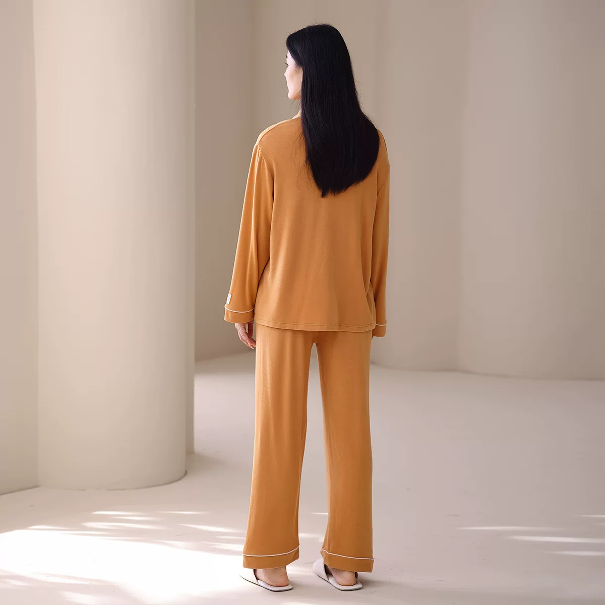 Autumn comfortable pijama, simple cut, loose fit