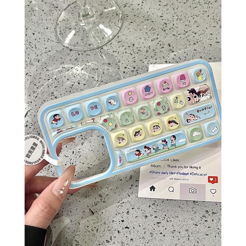 Suitable for Iphone17/16 Creative Cartoon Stereo Keyboard Phone Case Apple 15/13/12 Protective Case 14/11 Suitable for Iphone17/16 Creative Cartoon Stereo Keyboard Phone Case Apple 15/13/12 Protective Case 14/11