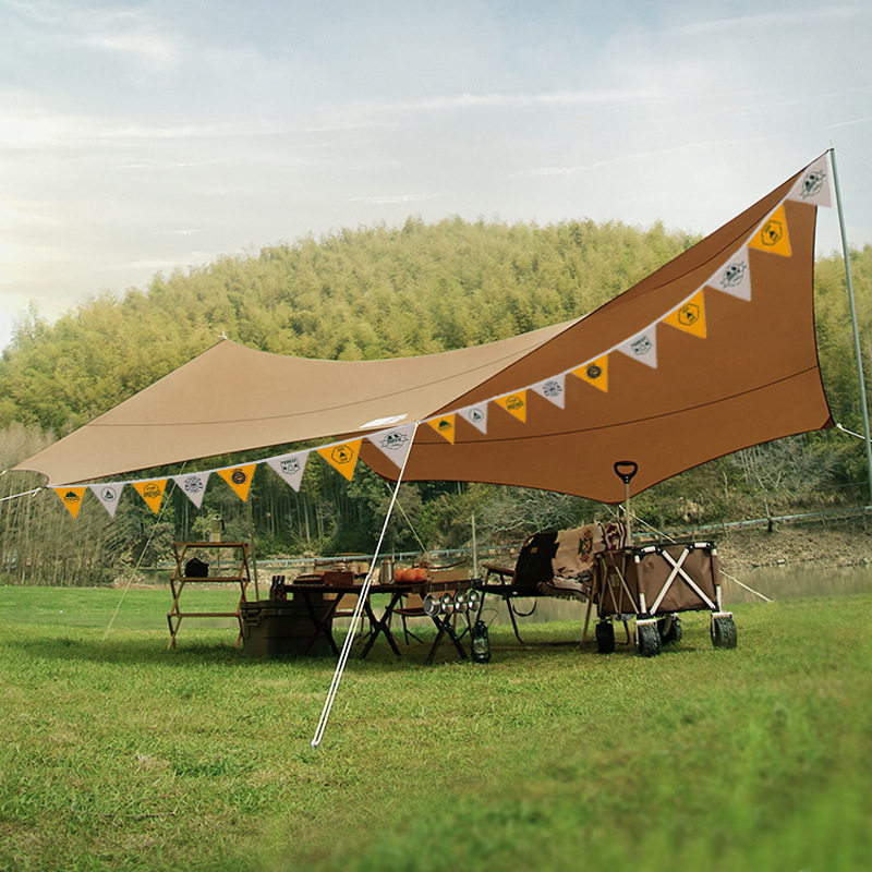 Outdoor Camping Triangle Banner Camp Tent Hanging Flag Atmosphere Wind Rope Banner Camping Colourful Flags Outdoor Triangle Banner-Taobao