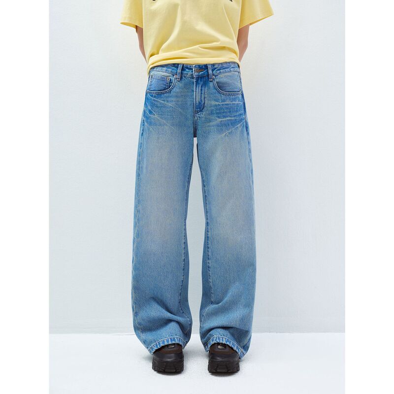 Hello September Black Label Spring Vintage Low-Waist Slim Fit Jeans V60098