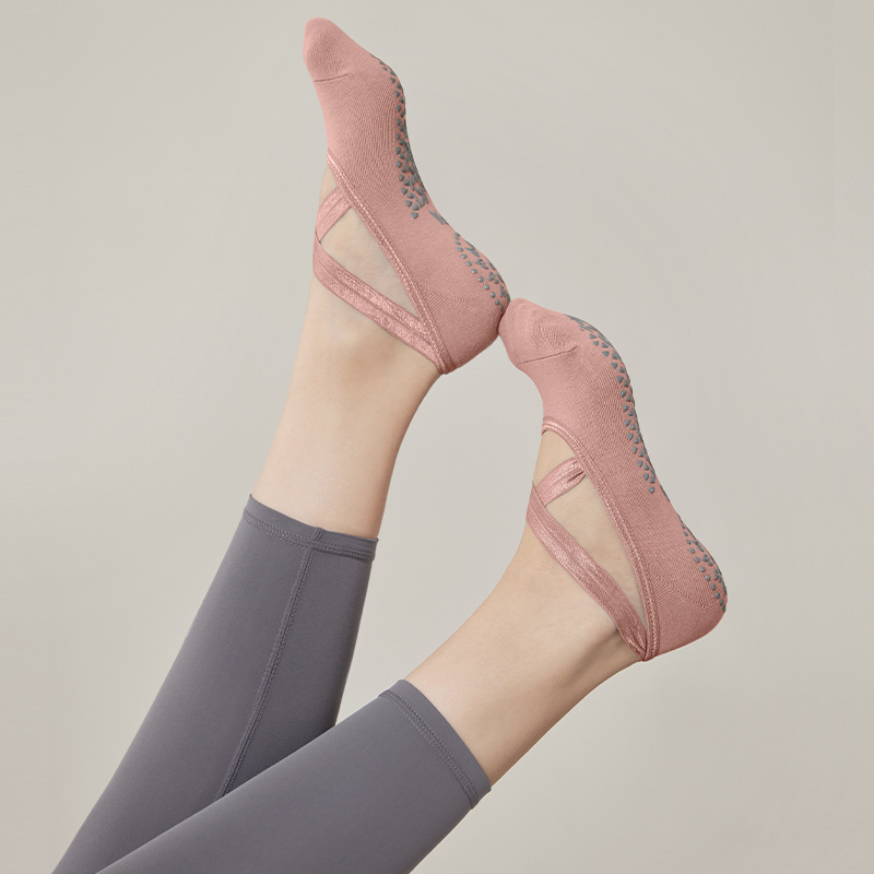 Ys Yusu Yoga Socks Non-Slip Women's Beginner Indoor Socks Women's Sports Fitness Yoga Socks Yoga Short Socks