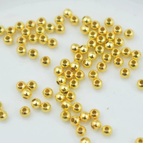 Бусины, браслет из бисера ручной работы, аксессуар, 14 карат, золото и серебро