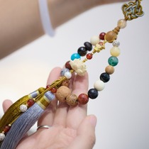 2024 Tongan eighteen son Bodhi pendant eighteen seed Doveball vehicle hanging decoration 18 Mindful Pearl Car Hanger