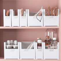 348 kitchen spice storage box cabinet drawer partition storage box desktop makeup and skin care product storage and organization box