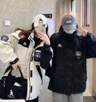 NB Submachine Clothing Women Same Style Loose Casual Jacket Tourism Outdoor Waterproof Windproof Warm Jacket Jacket Tide Cards