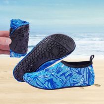 Adult Men And Women Beach Shoes Socks Barefoot Rubber Soft Bottom Seaside Water Park With Skin-proof Swimming Anti-Slip Shoes