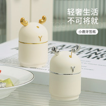 Light luxury style deer toothpick automatic toothpick toothpick box household detachable toothpick