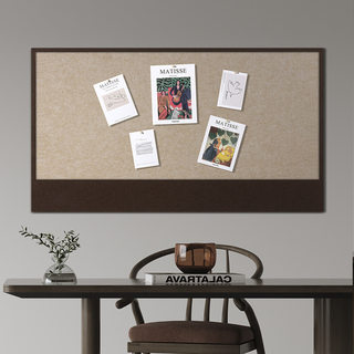 Colorful felt board photo wall without punching self-adhesive cork board background wall decorative board message board work display board