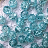 Карта бусинки Liuli 8 мм взрывооборот цветочные цветочные DIY материал из бисер