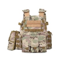 Tactical outdoor combination back outer training uniform lightweight anti-scratch wear-resistant military fan sports outdoor tactical vest