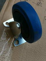 Hand trolley universal wheel trailer silent trolley caster wheel transfer straight rubber directional movable trolley