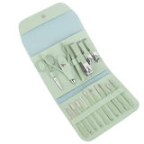 Складная сумка для ногтей, комплект, матча, набор маникюрных инструментов для домашнего использования для маникюра, портативные маникюрные кусачки, новая коллекция, 16 шт, 4 шт