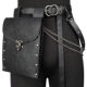 Medieval Leather Belt Embossed Flat Waist Bag Waist Chain Nordic Viking Style Retro Cos Role-Playing Prop