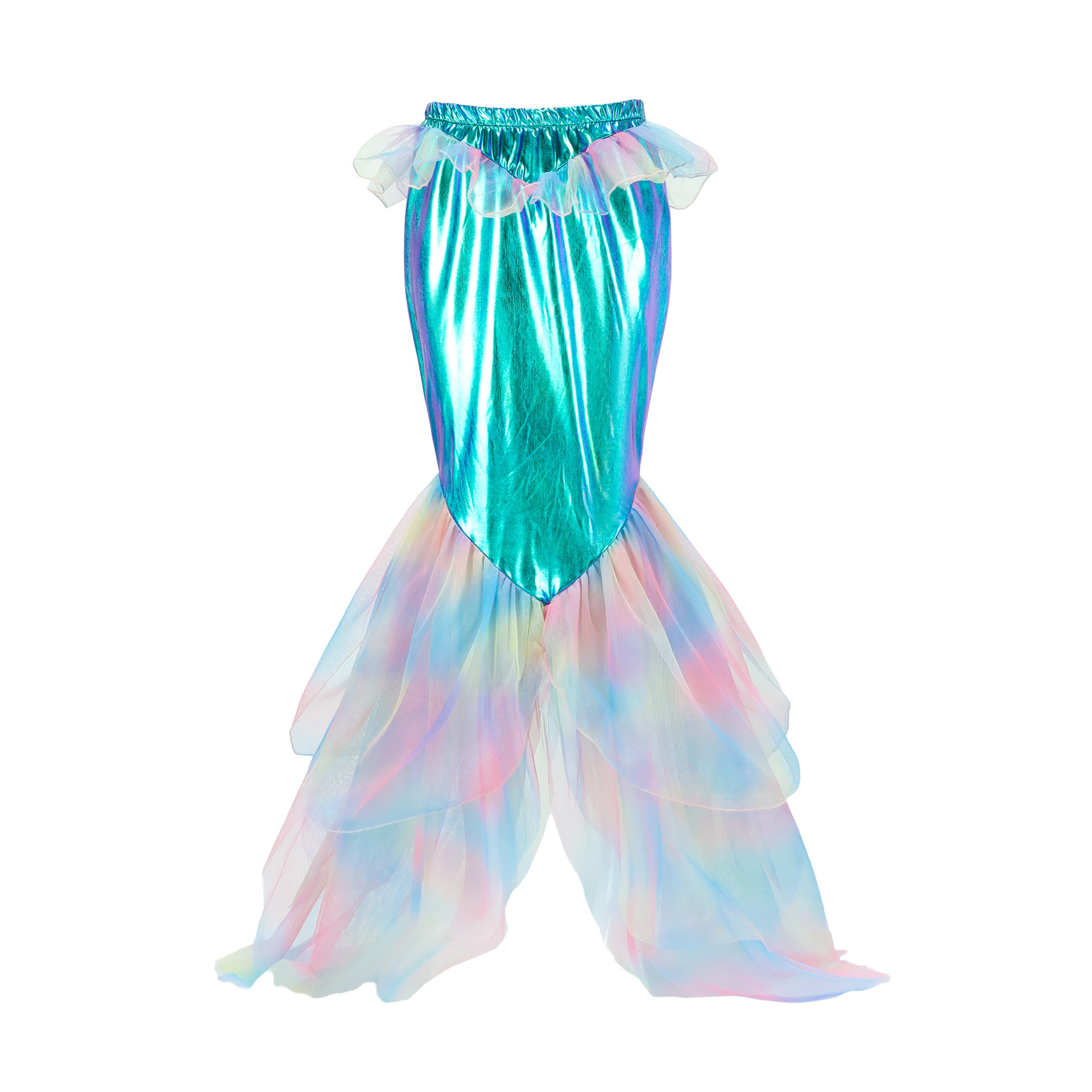 Foreign trade children's skirt two-piece cosplay mermaid same style fishtail suit mermaid same style swimsuit