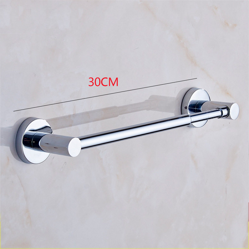 Towel Rack Bar Wall-mounted Bathroom Hanging Pole Hotel Engineering Telescopic Hair Towel Rack Toilet Cool Towels Bathroom Pendant-Taobao