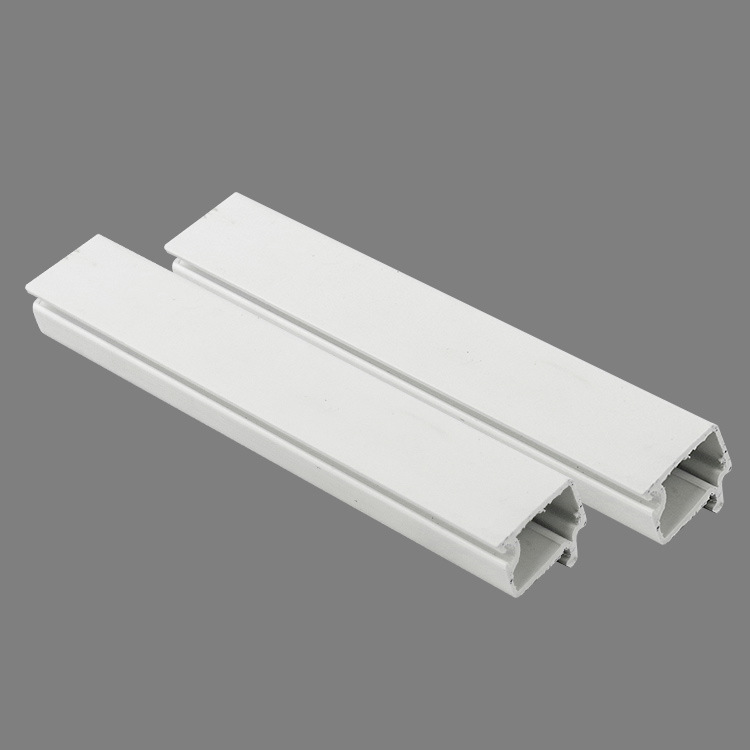 Guangdong plastic-steel push-pull door and window profile steel tri-rail PVC profile 60 push-pull window series 57 single glass strip-Taobao