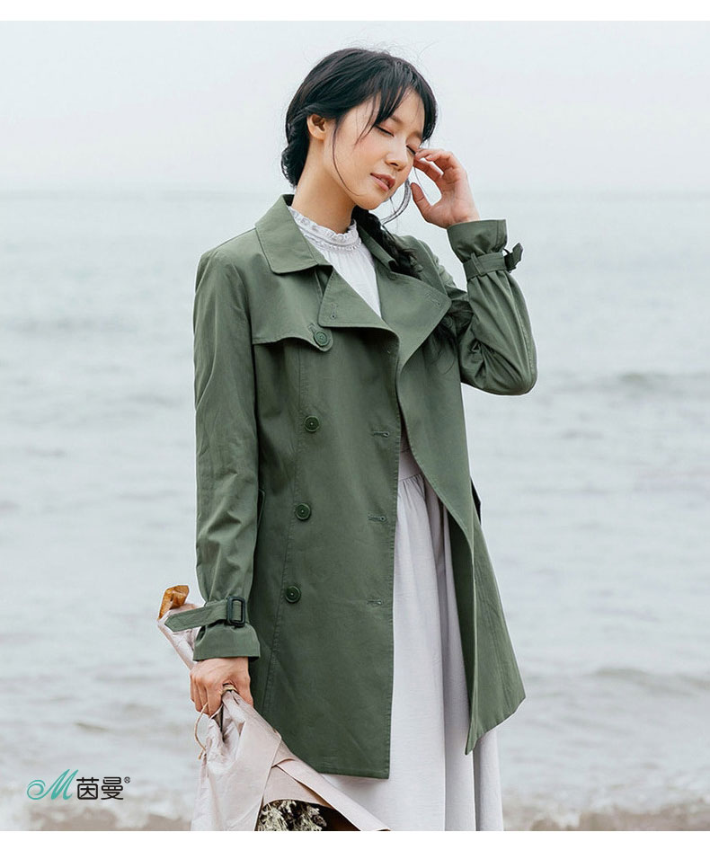 Trench pour femme INMAN   en Coton en Coton - Ref 3227912 Image 16