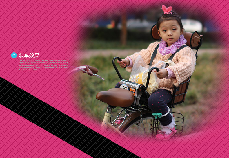 siège enfants pour vélo - Ref 2412732 Image 60