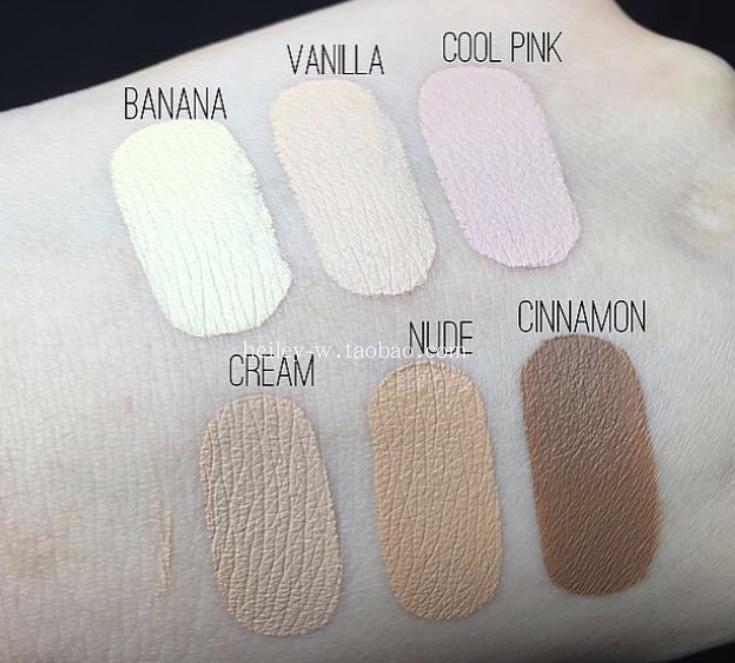 Nhảy giải phóng mặt bằng sàn US Anastasia ABH đĩa sửa chữa dán sáu màu tạo khối nyx