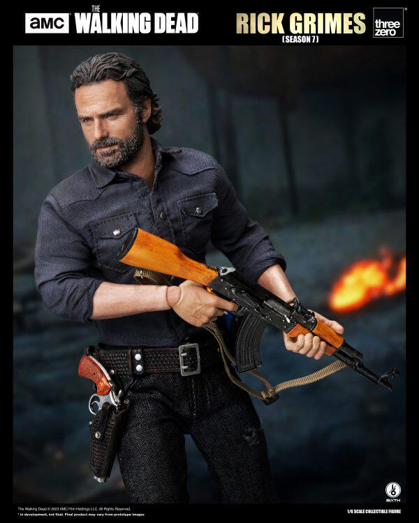THREEZERO The Walking Dead Rick Grimes 1/6 Action Figure In Stock