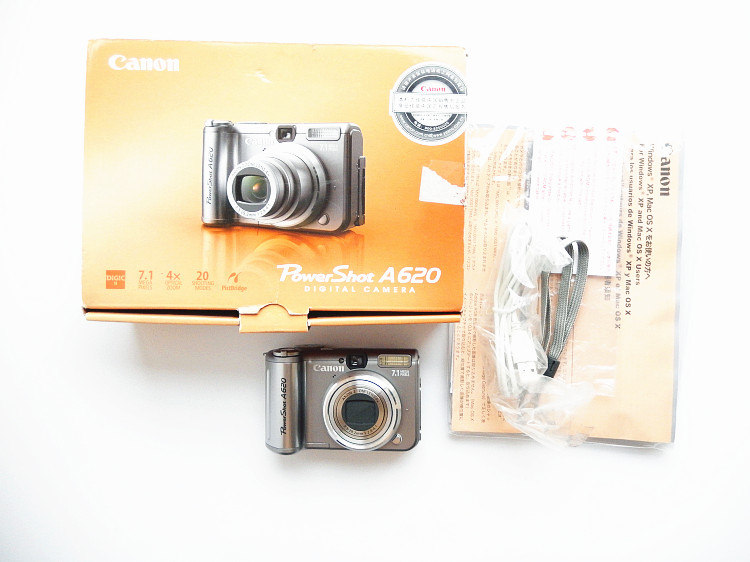 Thẻ ID ảnh Canon Canon PowerShot A620 máy ảnh gốc được sử dụng với nguồn điện - Máy ảnh kĩ thuật số