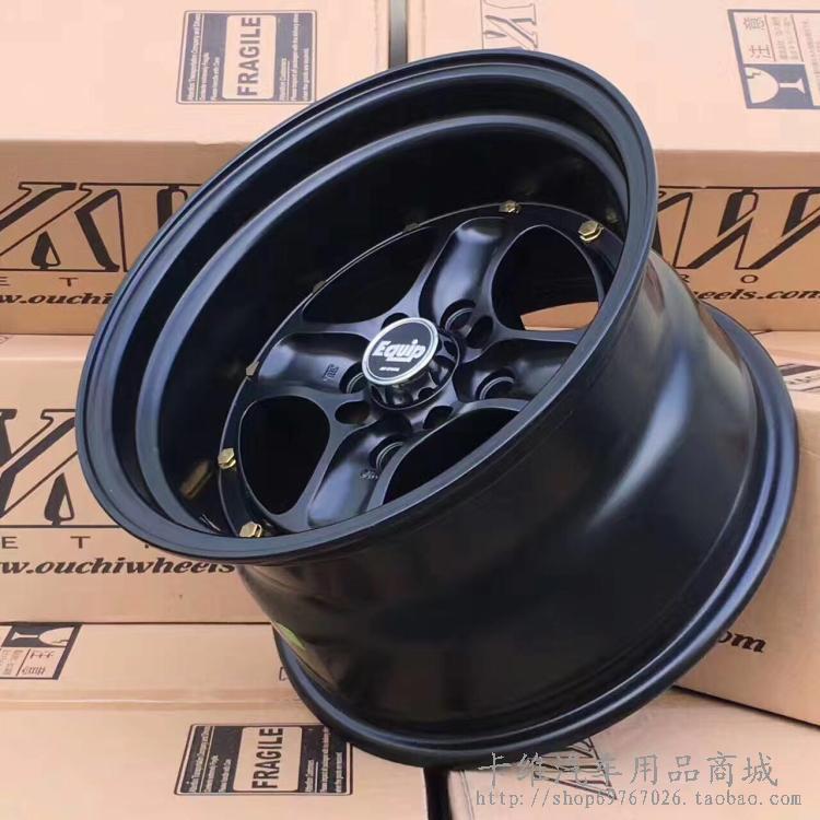 W-EQUIP 40 Jetta FIT Santana Poussin AE86 Gore F0 Sai EK3 nổ mìn rùa ném cạnh 15 inch bánh xe mâm đúc xe hơi 14 inch
