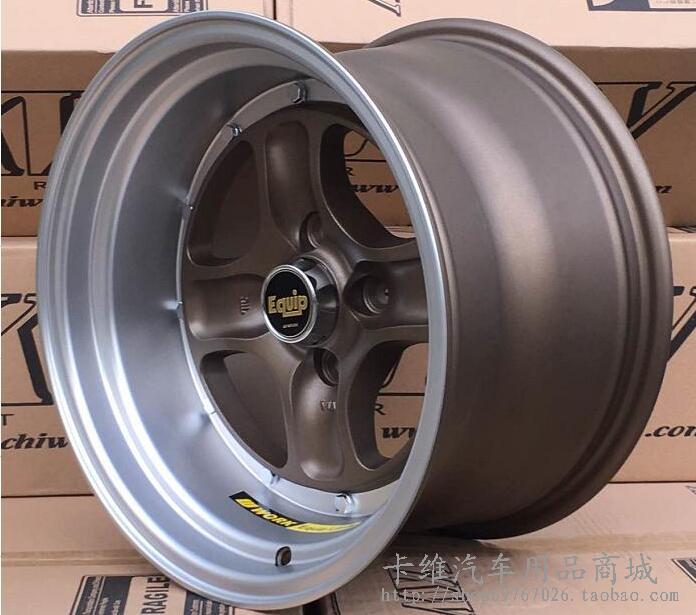 W-EQUIP 40 Jetta FIT Santana Poussin AE86 Gore F0 Sai EK3 nổ mìn rùa ném cạnh 15 inch bánh xe