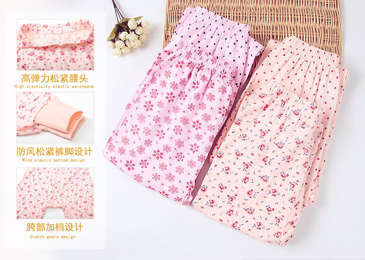 Người trung niên và người cao tuổi quần mùa thu quần cotton cộng với phân bón để tăng quần legging nữ cao eo mùa thu và quần ấm mùa đông quần đơn quan tat