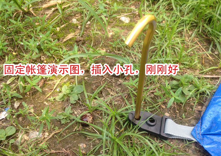 Cung cấp đặc biệt đinh lục giác đinh Đinh đinh nhôm hợp kim Dice hình kim cương Xúc xắc lều cường độ cao phụ kiện đinh - Lều / mái hiên / phụ kiện lều lều bạt vuông